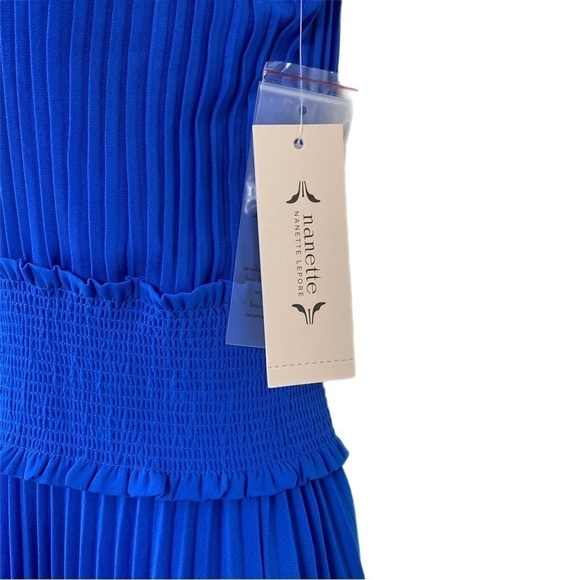 NWT | Nanette by Nanette Lapore Sleeveless Pleated Midi Dress Size 8 - Picture 7 of 10